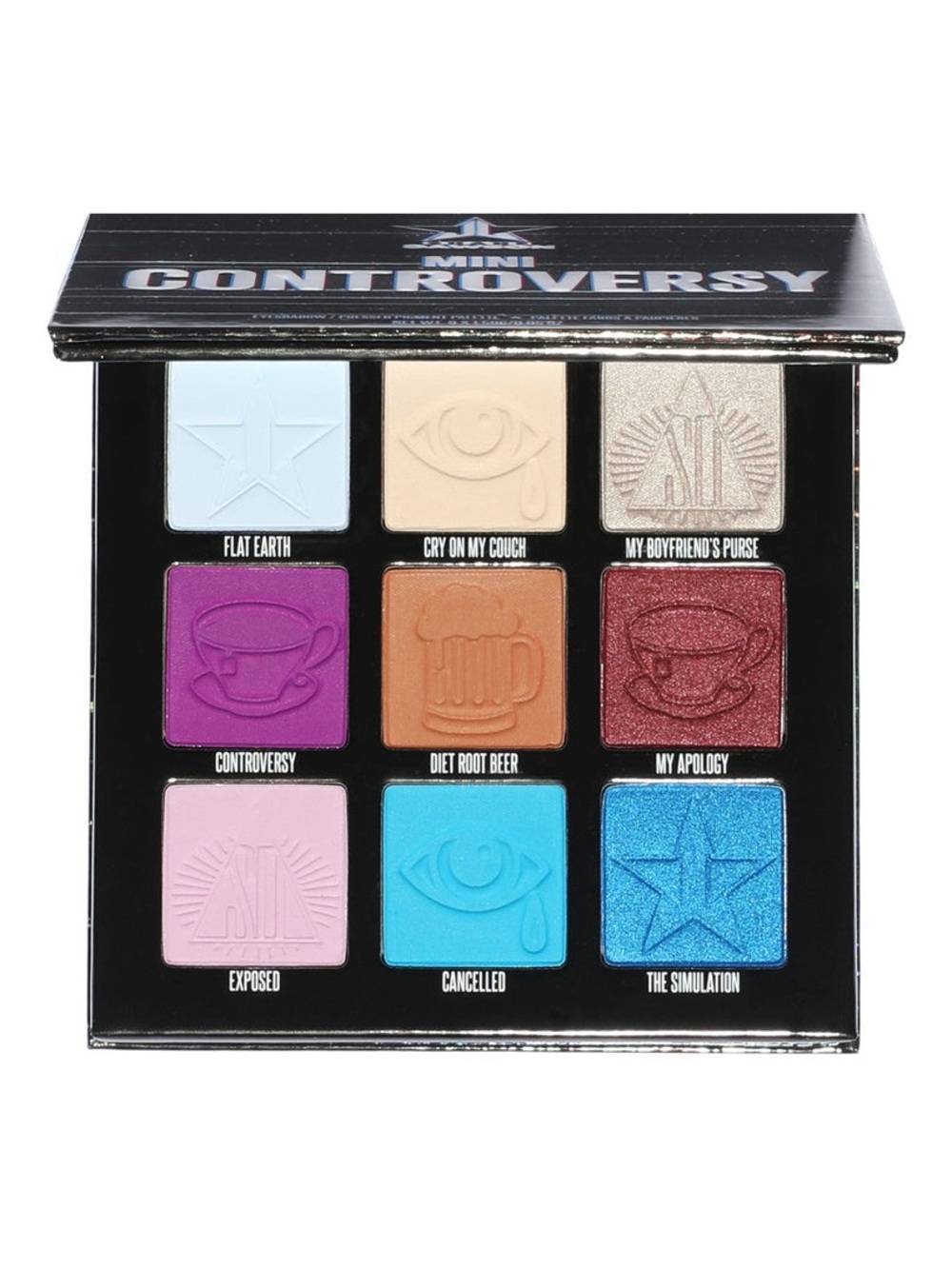 Jeffree Star x Shane Dawson Mini Controversy Eyeshadow Palette (BNIB)